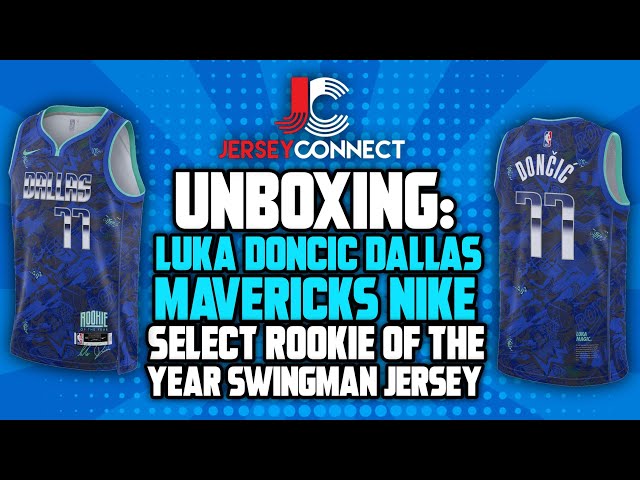 DALLAS MAVERICKS NIKE LUKA DONČIĆ ROOKIE OF THE YEAR SWINGMAN