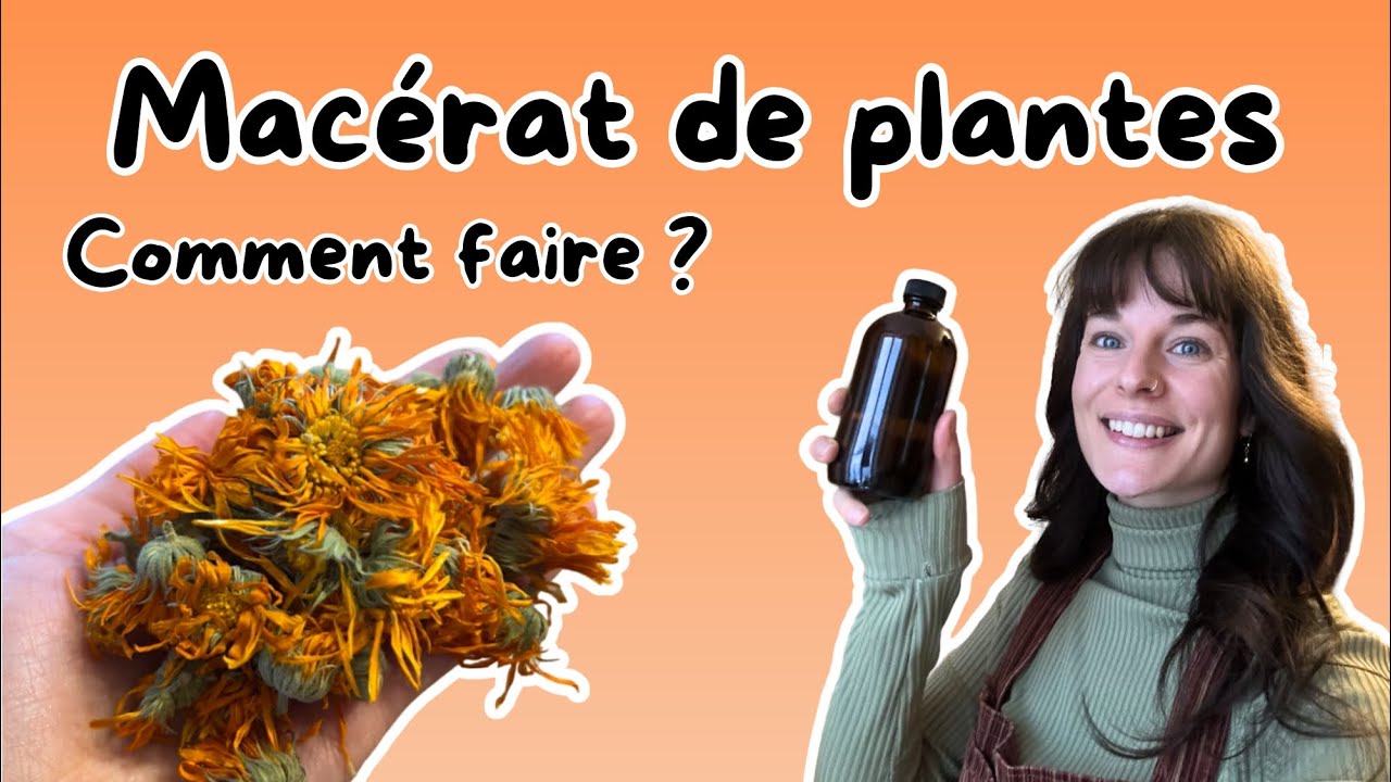 Comment faire un macérat huileux de plantes ? (méthode à froid)