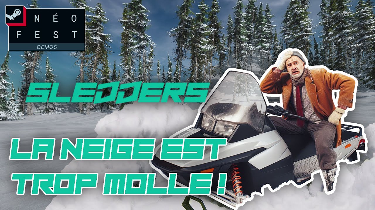 La neige est trop molle ! | Sledders - Démo Steam Fest - YouTube
