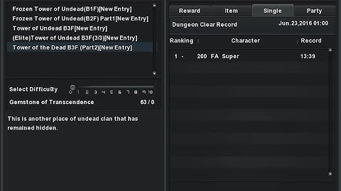 Cabal (NA): Super (FA) - EOD B3F (Part 2) - Solo【06/22/2016】