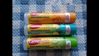 Carmex Daily Care Sunshine Collection Lip Balm First Impressions and Review