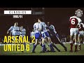 Arsenal 2 6 Manchester United League Cup Classics Sharpe Hughes Wallace 