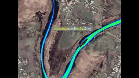 Math modeling water depth in a river
