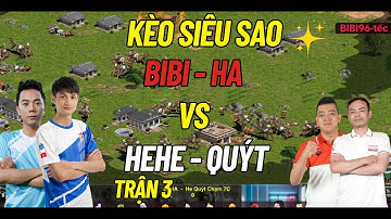 2 VS 2 RANDOM. BIBI - HỒNG ANH vs HEHE - QUÝT TRẬN 3.
