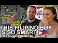 This Filipino Boy is SO SMART! (1956 Students Debate on Prejudice)