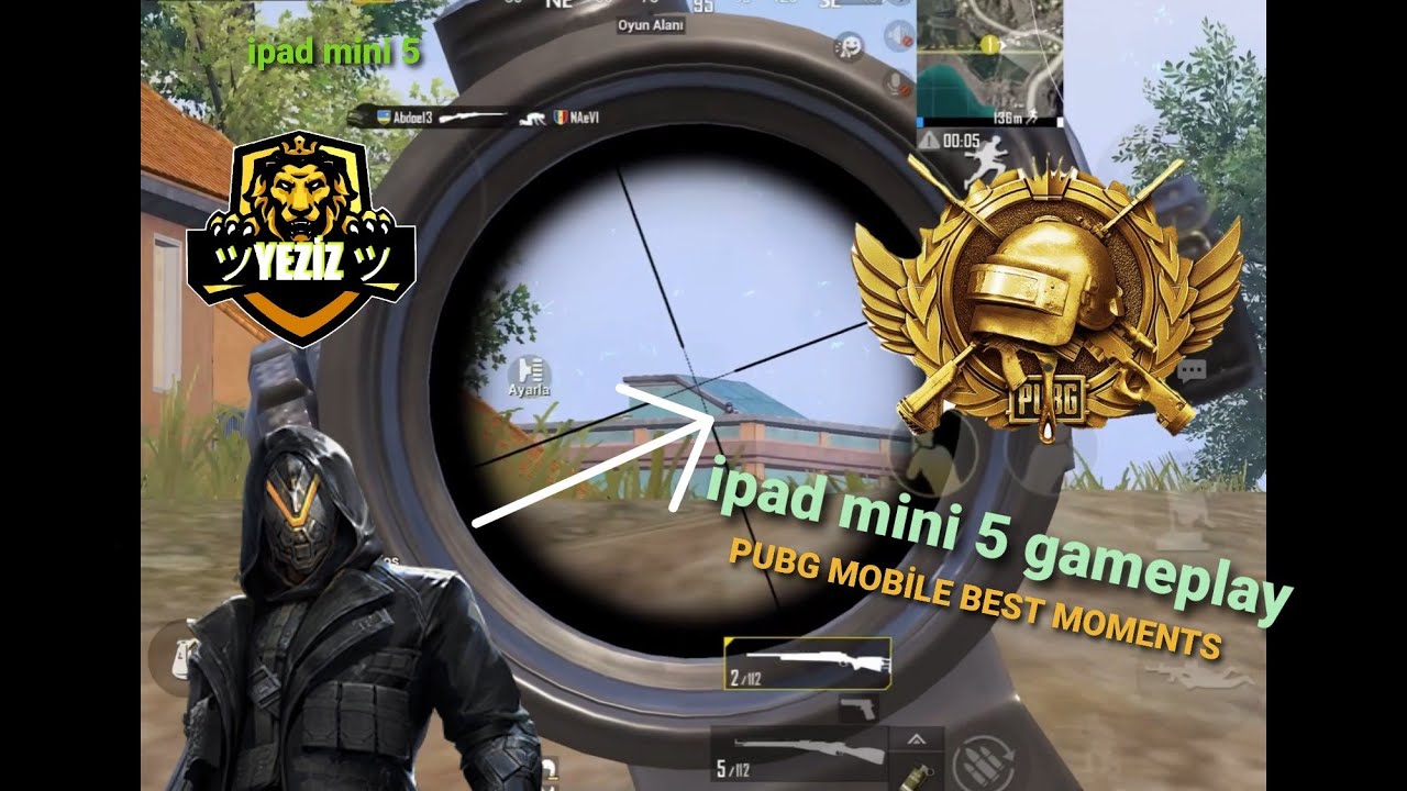 ipad mini 5 handcam gameplay |4 fingers gyroscope | pubg mobile - YouTube