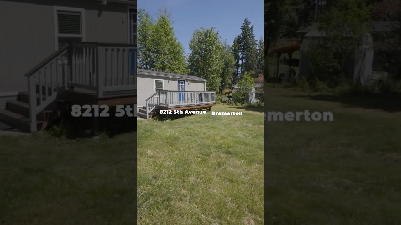 Just Listed! Tour This Updated Bremerton Home!