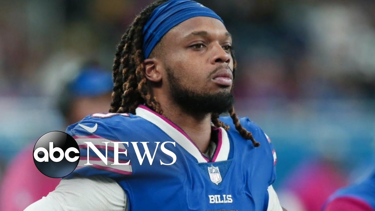 Buffalo Bills player Damar Hamlin is now breathing on his own