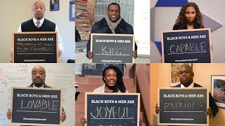 Black Boys and Men #ChangingTheNarrative Campaign
