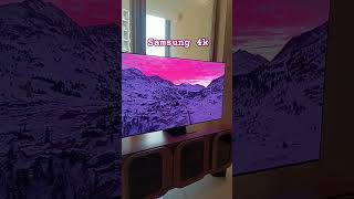 Samsung 4k display #samsungledtv #4ktv #shortvideo #smarttv