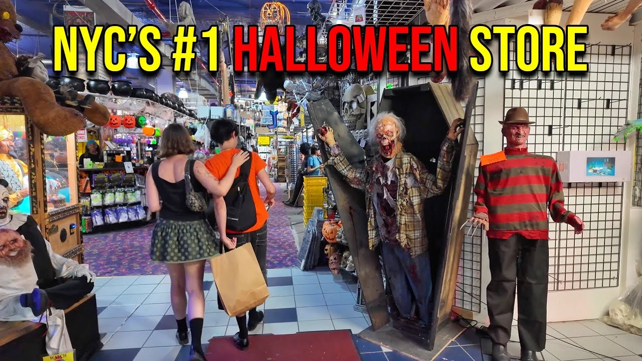 NYC’s #1 Halloween Store Abracadabra NYC Walkthrough | Halloween 2025 Costume & Animatronics