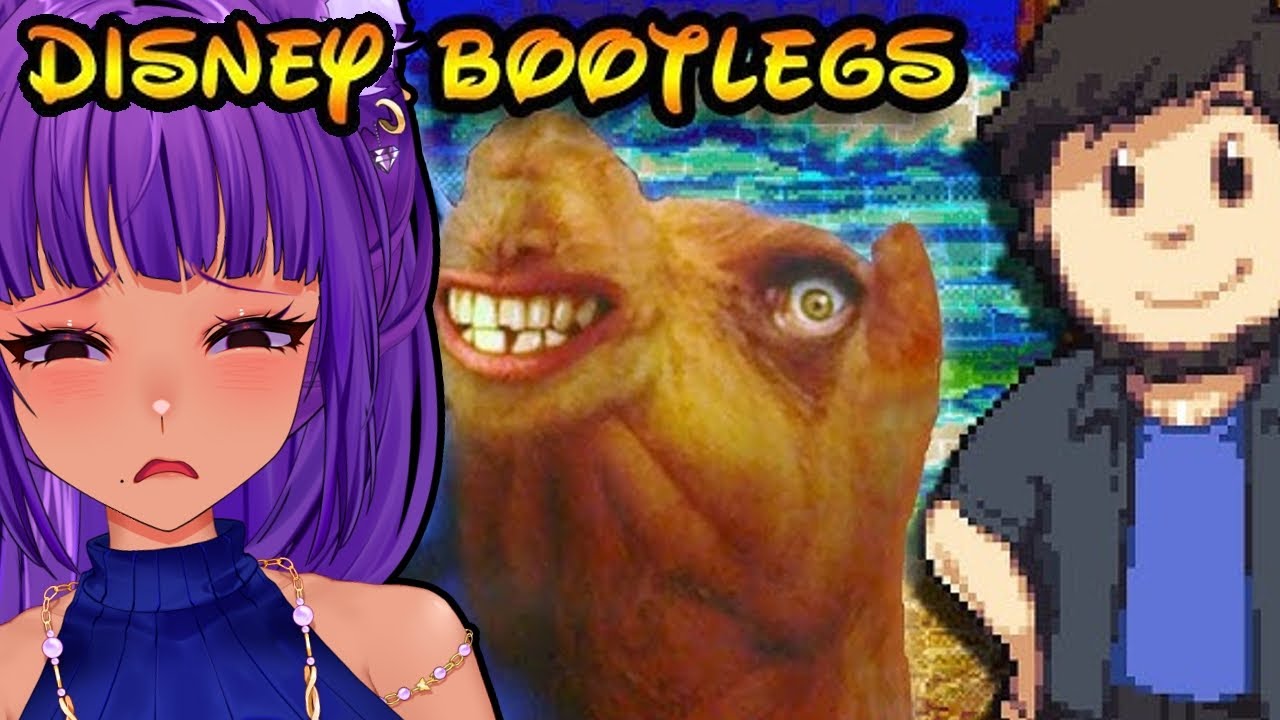 THEY PUT THAT IN A GAME?! || JonTron Disney Bootlegs Reaction