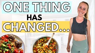 I made ONE change and lost an extra 2% body fat | what I’m doing now that’s different