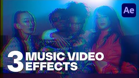 3 Music Video Effect You MUST Know! | After Effects Tutorial