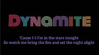 Dynamite - Bts Karaoke Versión