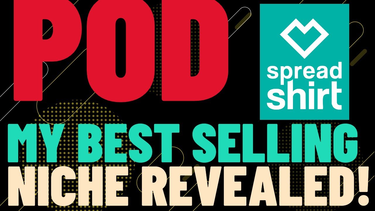 Update Do Text-Based Designs Sell On Spreadshirt? My Best Selling Print On Demand Niche Revealed!