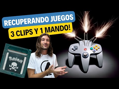 Recuperando mis partidas de GameBoy con 3 clips y un mando | Python + C
