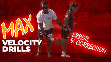 Max Velocity Sprint Series Pt. 1 (Drill, Error, Correction)