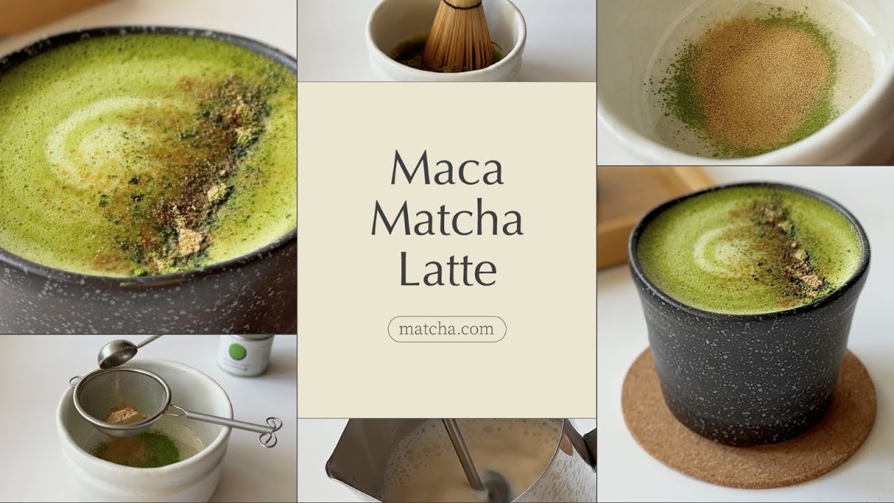 Maca Matcha Latte A Fertilityboosting Recipe YouTube