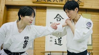 What should a Karate Woman do against Aikido Joint Techniques?【Ryuji Shirakawa, Hiyori Kanazawa】
