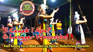 5 Cewek Cantik 1 Apa? 6 Lengger Wonosobo Gambyong Kuda Kepang || Karya Muda || Ngalian Wadaslintang