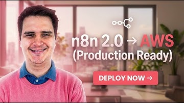 Deploy n8n 2.0 on AWS — Easy Step-by-Step (Production-Ready, Self-Hosted)