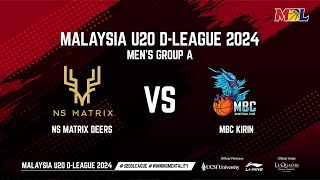 Live Malaysia U20 D-League 2Pmucsi Ns Matrix Deers A Vs Mbc Kirin