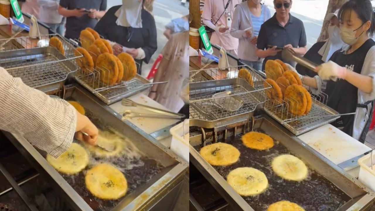 🔴 Live🔴Set up a stall and sell 1,000 scallion pancakes every day!