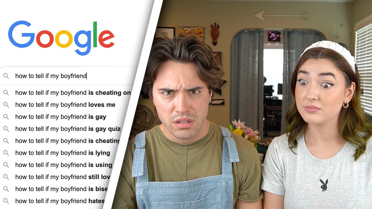 Taking A Quiz To See If My Boyfriend Is Gay (Reacting To Most Googled