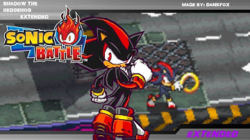 Sonic Battle Hacking Showcase-Extended Shadow