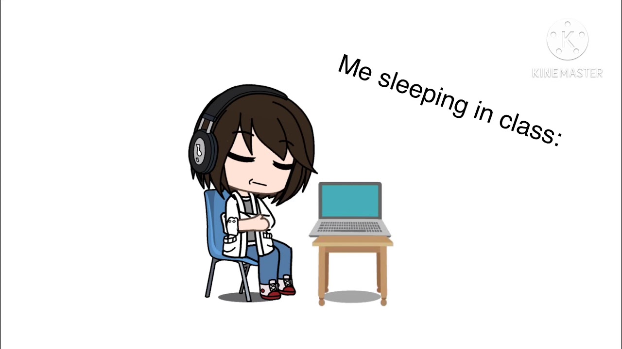 Me in online class be like:
