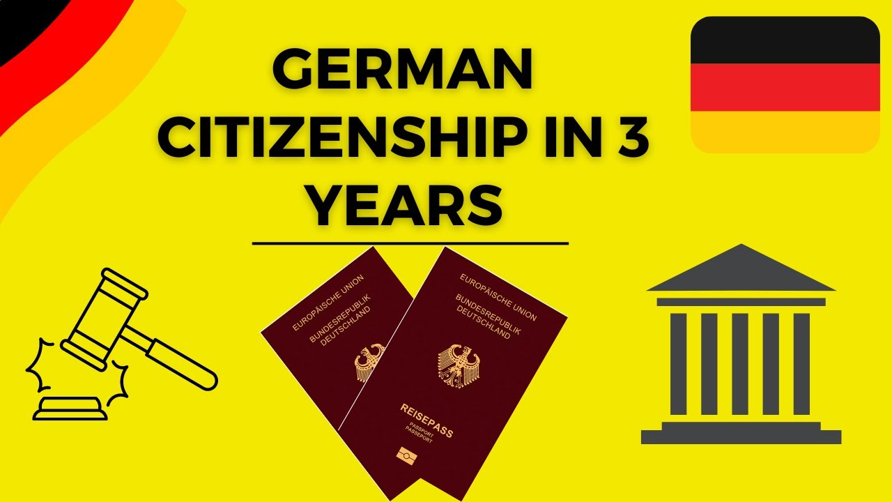 New German Citizenship law 2024! - YouTube