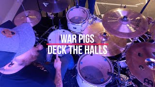 Access Church - War Pigs/Deck The Halls Remix (Drumcam)