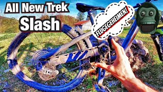 All NEW TREK SLASH! First impressions about suspension. Test ride