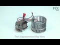 Replacing your Broan Bath & Ventilation Fan Srv, Htr Motor/ With Wheel