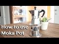 How to use a moka pot for your morning coffee      cafe yooky