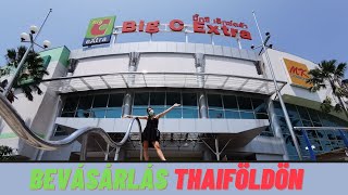 Milyen egy nagybevásárlás Thaiföldön? - Big C - termékek és áraik | Pattaya | Thaiföld | Lillawadee