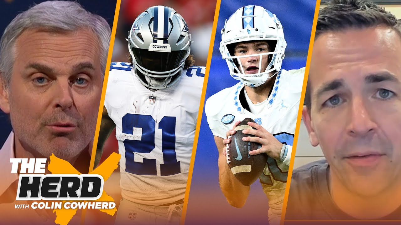 WATCH: Cowboys sign Zeke, Bo Nix to the Broncos, Did the Patriots have a good draft? | NFL | THE HERD