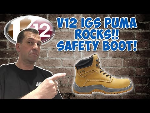 puma conquest waterproof safety boot