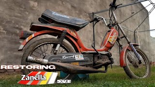 Restauración || Zanella V3 50cc 1986 || 4K Parte 1