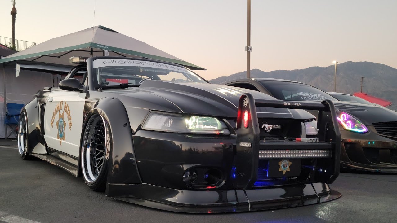 Fuelfest 2021 at Irwindale Speedway with INTERCEPTOR Ford Mustang GT