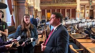 Iowa House speaker on end of session (May 3, 2026)