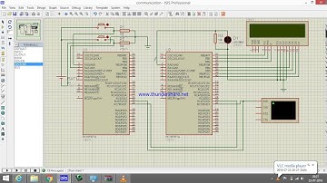 Serial communication using PIC
