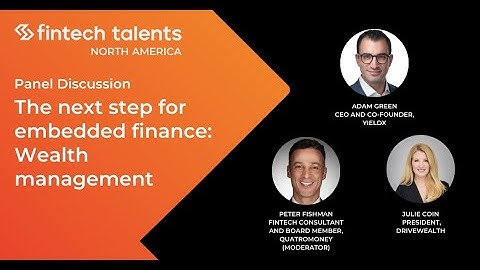 FTT Embedded Finance North America - The next step for embedded finance: Wealth management