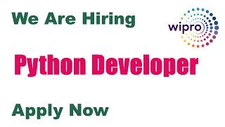 Information #wipro #python developer recruitment #hyderabad #wiplinks News