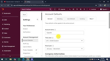How To Change Company Name In Hubspot