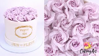 Online Course - Sugar Roses and Flower Box Cake - Venus Et Fleur Cake