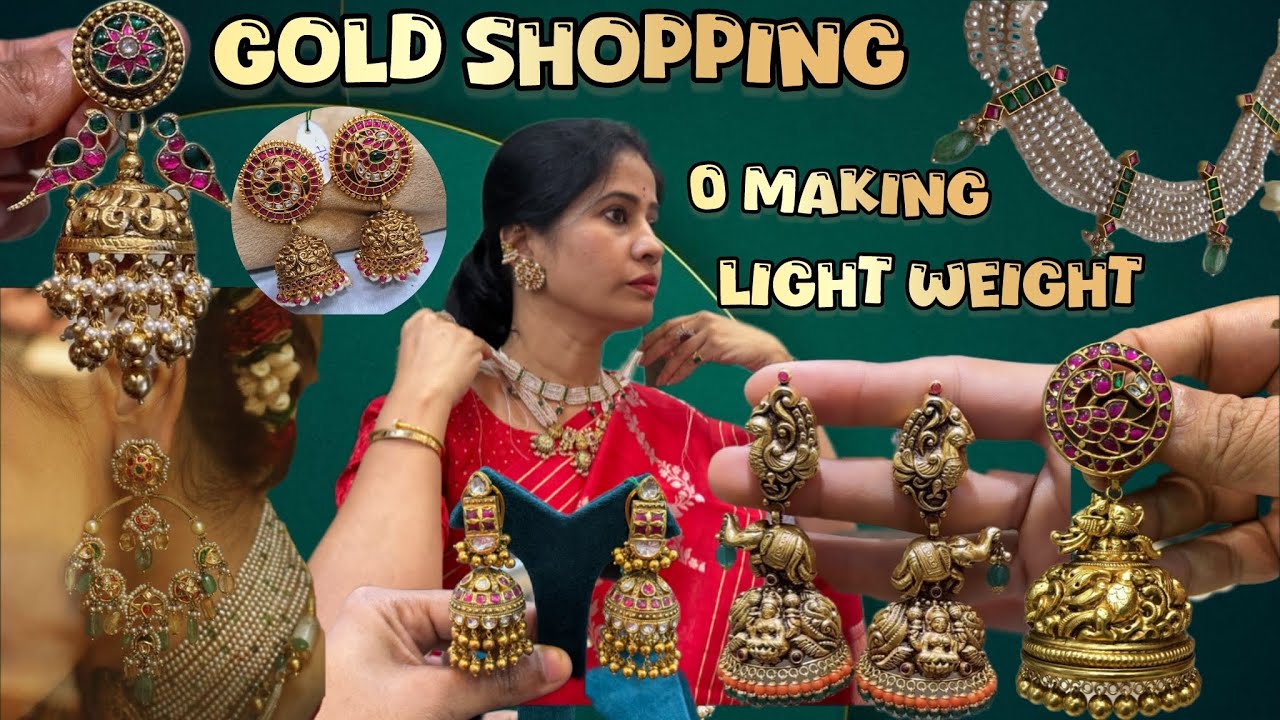Gold Jewellery Shopping || Latest Designs | Kundan Jewellery Collection | Customised Jewellery |