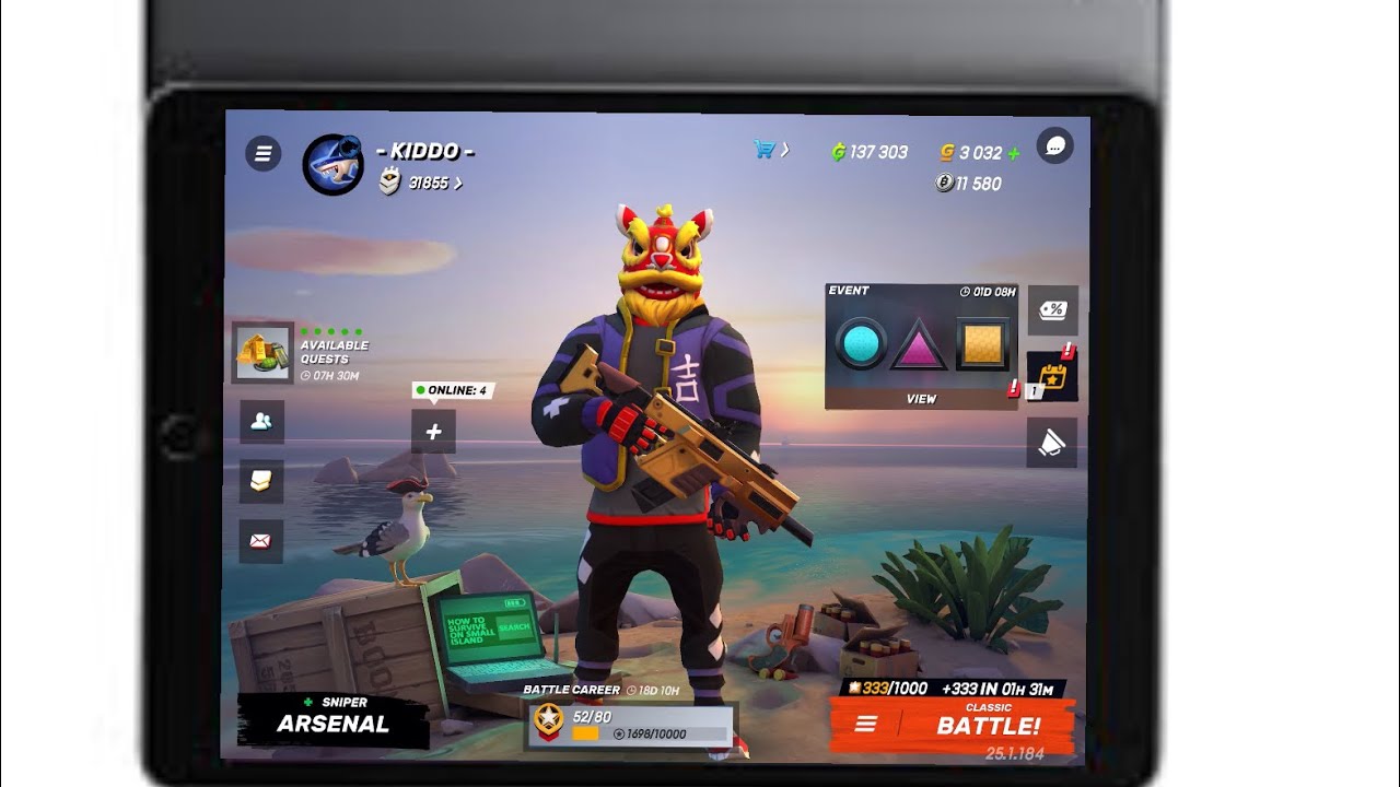 Guns of Boom Gameplay on iPad!