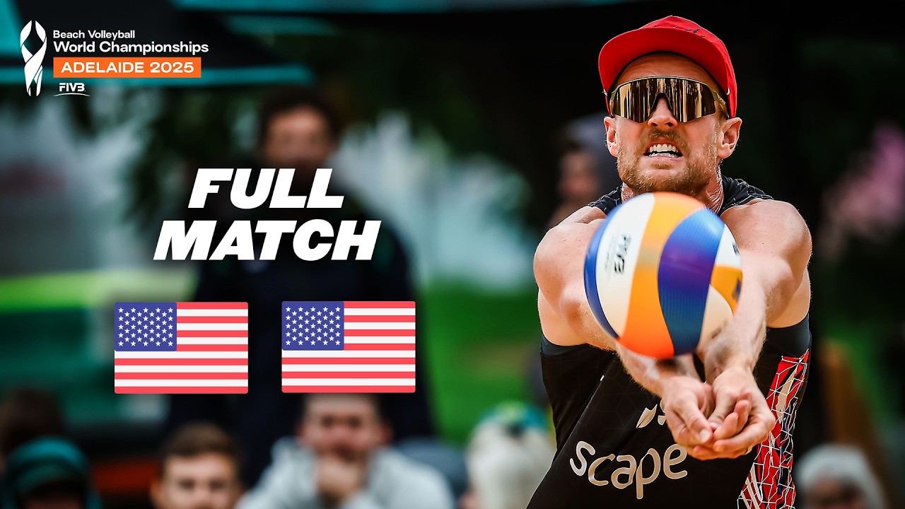 Schalk/Shaw 🇺🇸 vs. Evans/Budinger 🇺🇸 | Beach World Championships - Adelaide 2025 - Pool Play